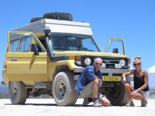 Maria Bouhuis, Jos Kemme en de Toyota Landcruiser